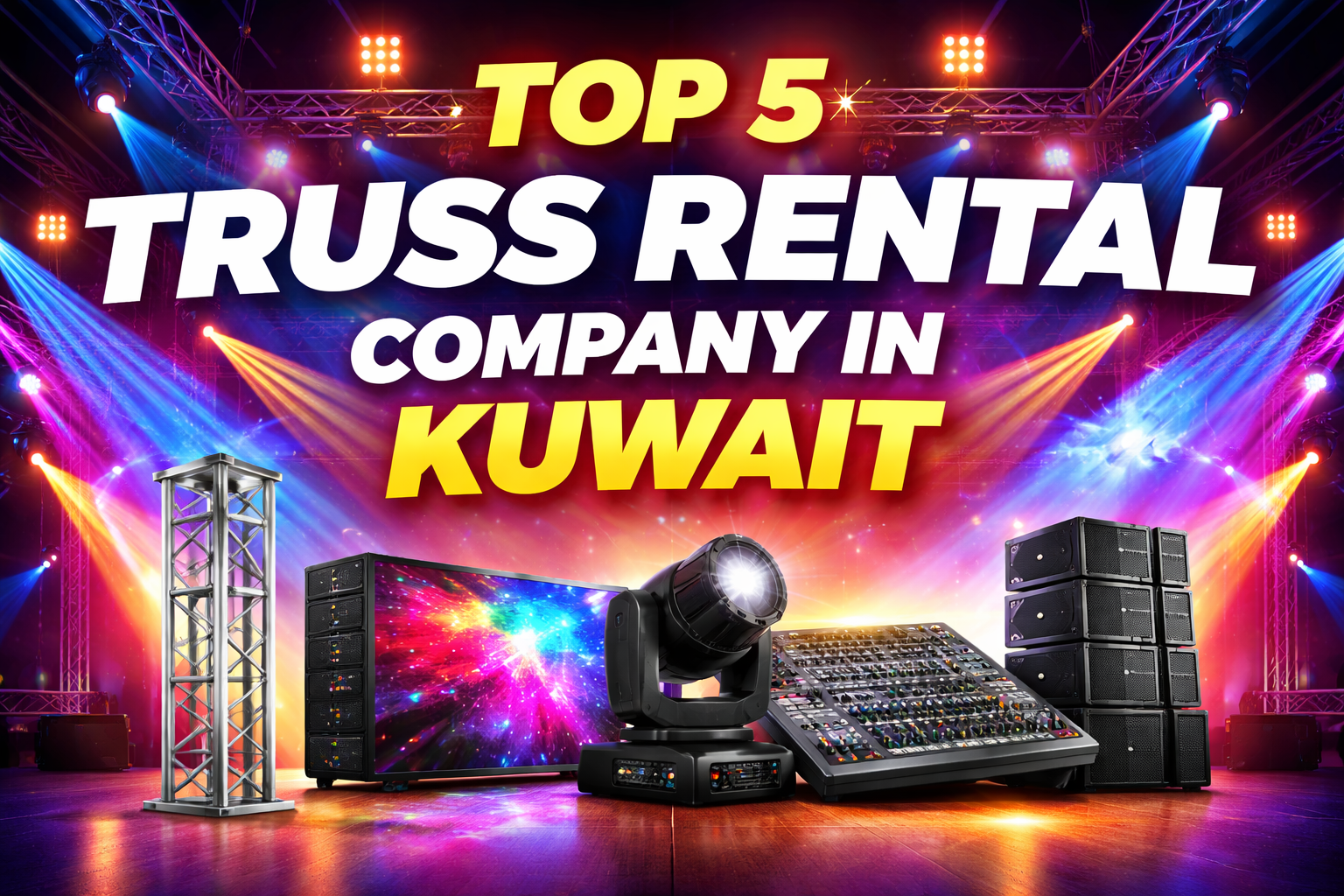 Top 5 Truss Rental Company in Kuwait